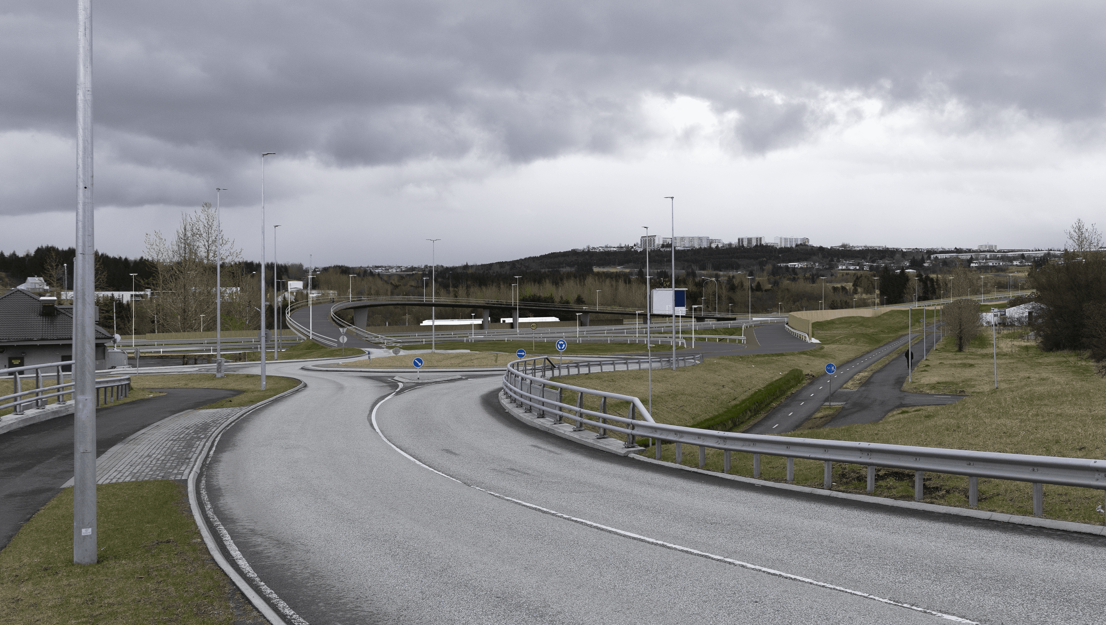 Fimm tilboð bárust í hönnun gatnamóta Reykjanesbrautar og Bústaðavegar og hluta Borgarlínu